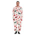 Snuggs Blanket Onesie White Christmas Deer